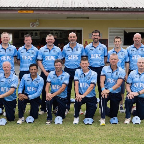 England Over 50s Cricket Team at the Caribbean Cup